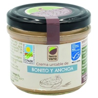 Creme de atum com anchovas em azeite 110 ml de creme - Terra Verte