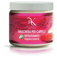 Máscara capilar reestruturante em creme e morango 200 ml de creme - Alkemilla