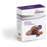 Cookies de chocolate com avelã (7 porções) 7 saquetas de 37.5g - Ellebia Diet