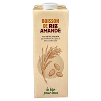 Bebida de arroz de amêndoa 1 L - Le Bio Pour Tous