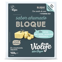 Cubo Vegan Sabor Queijo Fumado 400 g - Violife