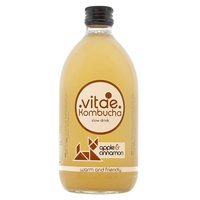 Kombucha Maçã e Canela 500 ml - Vitae Kombucha