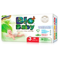 Fraldas Bio TrainiesTM (12-15 kg) 26 unidades - Biobaby