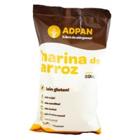 Farinha de Arroz sem gluten 500 g de pó - Adpan