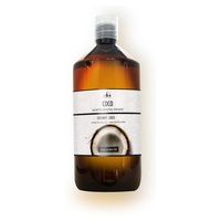 Óleo Vegetal Virgem Coco 1 L de óleo - Terpenic