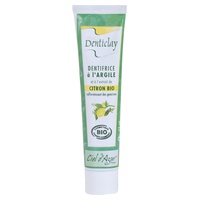 Pasta de dentes Denticlay Lemon Clay 75 ml - Ciel d'Azur