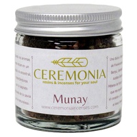 Mistura munay de resinas e aroma de incenso e floral 30 g - Ceremonia