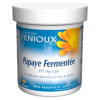 Papaia Fermentada 200 cápsulas de 295mg - Fenioux