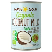 Leite de coco 400 ml - Maya Gold Organic