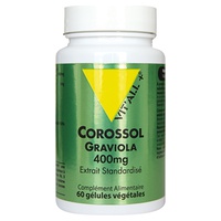 Graviola 400 mg Extrato Estandardizado 60 cápsulas de 400mg - Vitall +