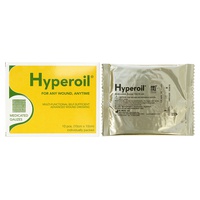 Gaze impregnada com HyperOil 10 unidades de 10cm - Hyperoil