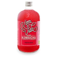 Frutas vermelhas de Kombucha berryvida 750 ml - Komvida