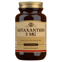 Astaxantina 30 cápsulas de 5mg - Solgar