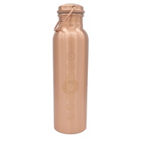 Chakras de garrafa de cobre 950 ml - Indiaveda