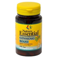 Ginseng Vermelho (Ext. seco) 50 cápsulas de 500mg - Nature Essential