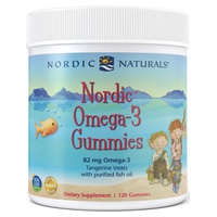 Gomas nórdicas ômega-3, deleites com tangerina 82mg 120 unidades - Nordic Naturals