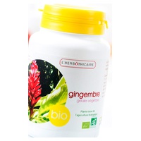 Folha de Ginkgo Biloba Orgânica 180 cápsulas de 250mg - L'Herbothicaire