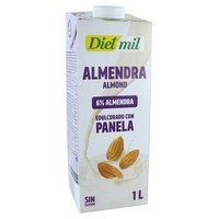 Bebida de amêndoa adoçada com açúcar mascavado 1 L - Dietmil