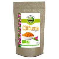 Curcuma em Pó Bio 500 g de pó - Ecoidees