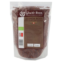 Quinoa Vermelha Eco sem glúten 100% vegan 340 g - Glu10 Ban