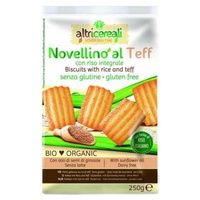 Biscoitos de Arroz e Teff Bio 250 g - AltriCereali