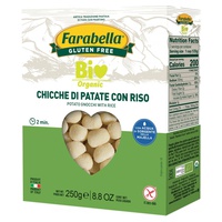 Nhoque De Batata Com Arroz 250 g - Farabella Bio