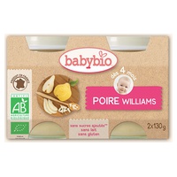 Boião Pêra Bio (a partir de 4 meses) 2 unidades de 130g - Babybio