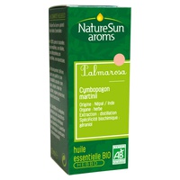 Óleo Essencial Palmarosa Bio 10 ml de óleo essencial (Palmarosa / Gerânio da Índia / Rosha) - Naturesun'Arôms