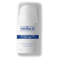 Gel de efeito frio 100 mg de CBD 50 ml de gel - Hakuna Oil