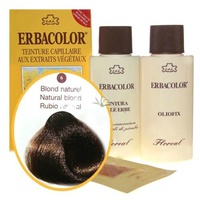 6 Erbacolor loiro Natural 120 ml - Erbacolor