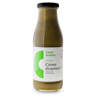 Creme de espinafre orgânico 500 g - Casa Amella