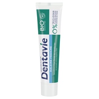 Creme dental para branqueamento de eucalipto e hortelã orgânica 75 ml - Dentavie