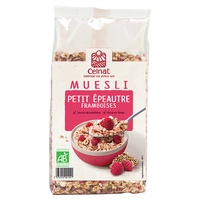 Muesli Pequeno de Espelta e Framboesa 375 g - Celnat