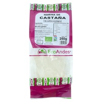 Farinha de castanha 250 g de pó - EcoAndes