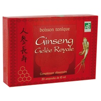 Ginseng - Geleia Real Bio 20 ampolas de 10ml - Exopharm