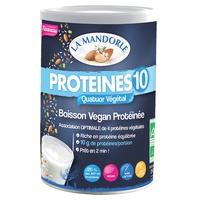 Bebida Proteína Vegan 10 250 g - La Mandorle