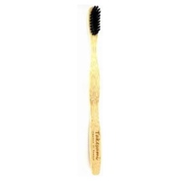 Escova de dentes de bambu com infusão de carvão médio 1 unidade - Takesumi