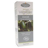 Óleo Vegetal Abacate Bio 50 ml de óleo - Naturesun'Arôms