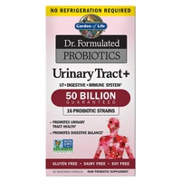 Dr. Formulated Probiotics Urinary Tract + 60 cápsulas vegetais - Garden of Life