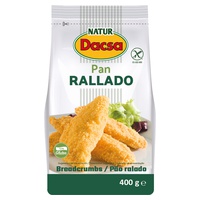 Pão ralado sem glúten 400 g de pó - Natur Dacsa