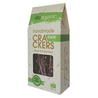 Cracker Crudivegano de Azeitonas e Alecrim 90 g - Vitaorganic