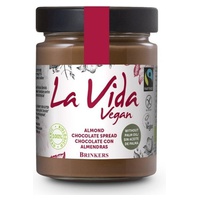 Creme de Amêndoa Vegan Choco 600 g de creme - La Vida Vegan