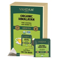 Chá verde do Himalaia 100 saquetas de infusão - Vahdam Teas