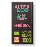 Chocolate amargo Peru 85% orgânico 100 g - Altereco