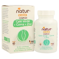 Café Verde, Colina e Zinco 90 cápsulas - Naturcesta