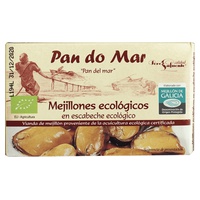 Mexilhões em conserva 120 g - Pan do Mar