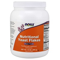 Flocos de levedura nutricional 284 g de pó - Now