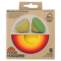 Conjunto 5 tampas de silicone Autum Harvest 5 unidades - Food Huggers