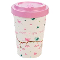 Bamboo Cup Birds 400 ml - Woodway