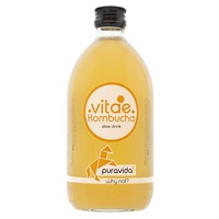 Kombucha Chá Verde Pura Vida 500 ml - Vitae Kombucha